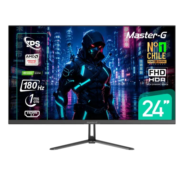 Monitor Gamer 24" FHD IPS HDR 180Hz 1Ms MGMG2442 Master-G