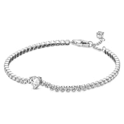 Brazalete Corazon Brillante Mujer 18