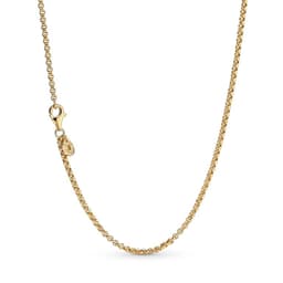 Collar Rolo Recubrimiento Mujer Dorado