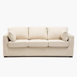 Sofa 3 Cuerpos Texas Velvet Beige