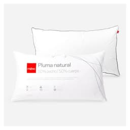 Almohada Pluma Natural 50% KING