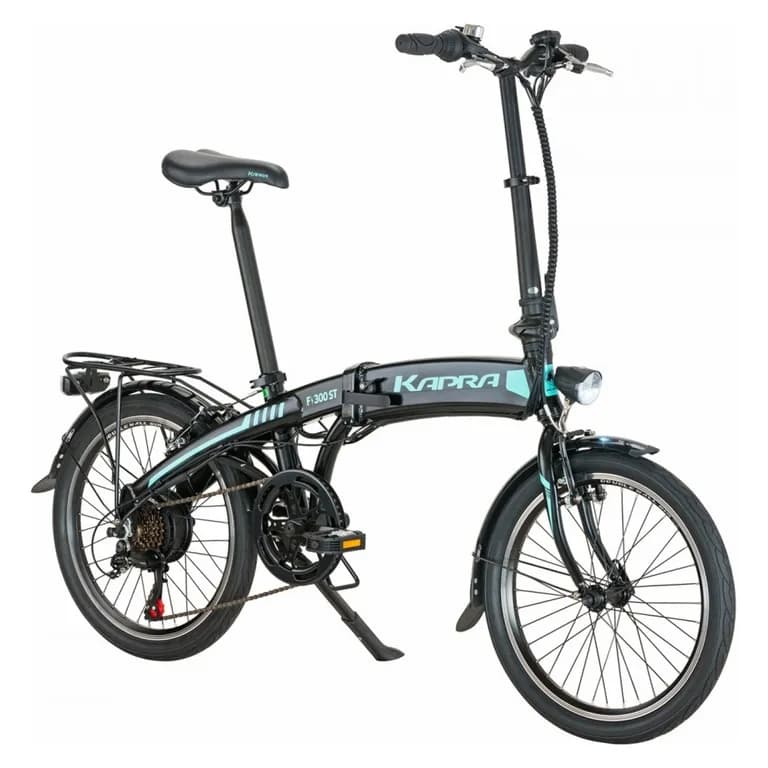 Bicicleta Electrica Kapra F300 Aro 20 Unisex Negro