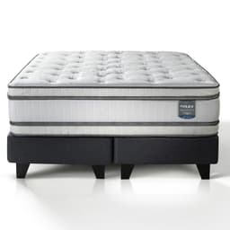 Cama Europea Majesty Grafito King X 2.00Mt Base Dividida