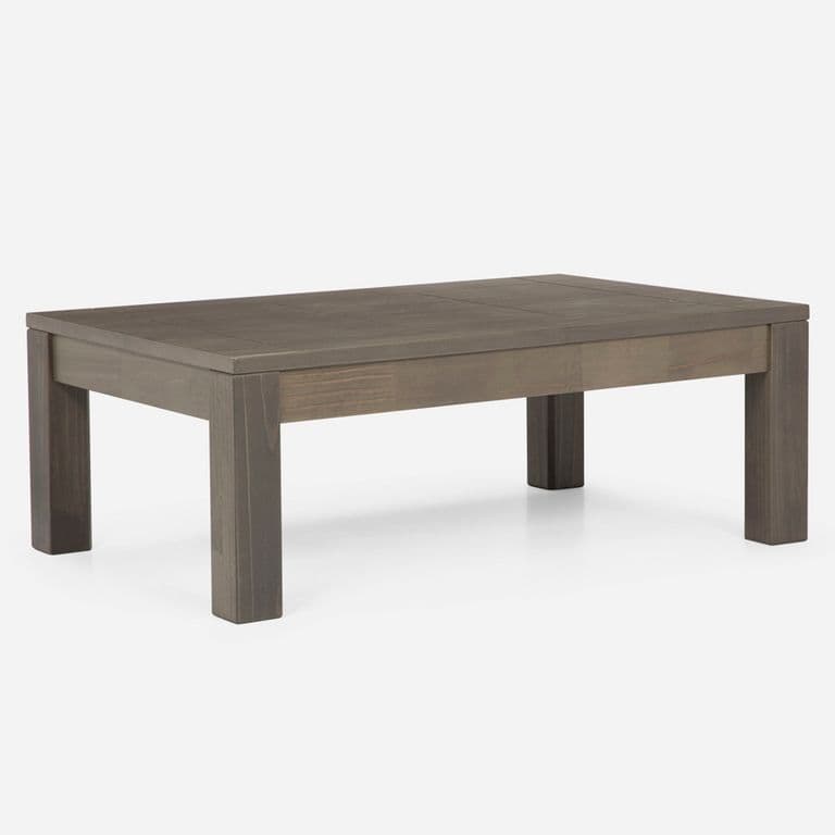 Mesa De Centro Rectangular New Sapelly Ceniza