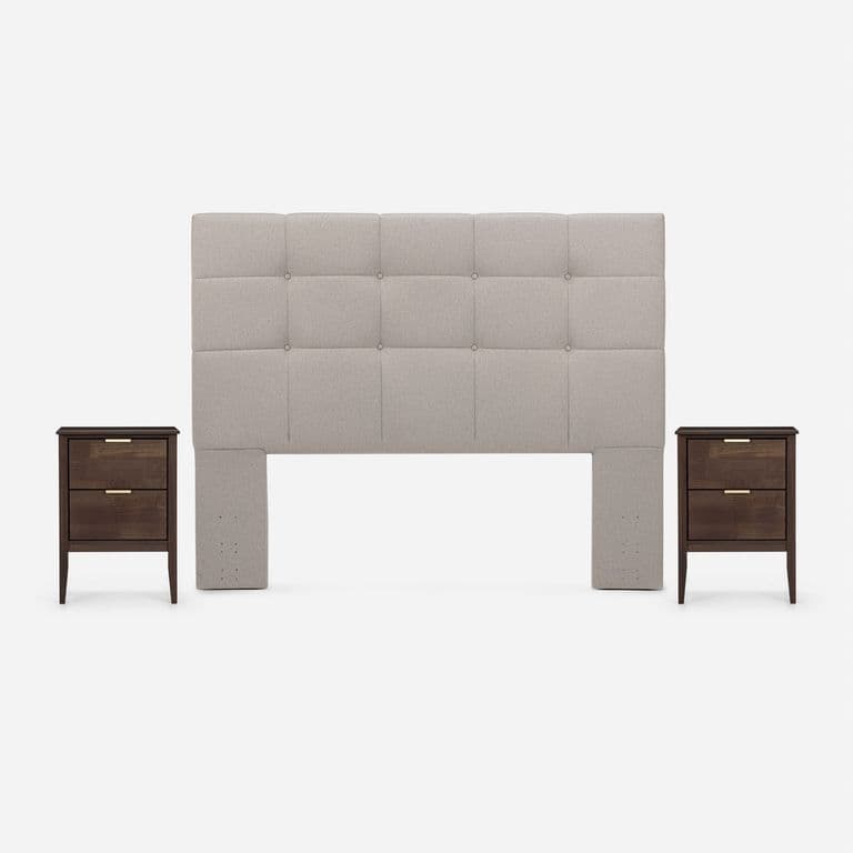 Set Muebles Issey Niebla 2 Plazas