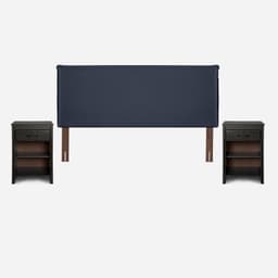 Set Muebles Maurice King Azul