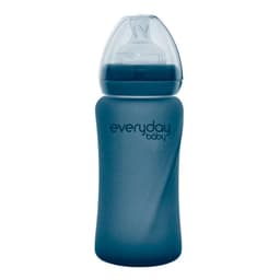 Mamadera De Vidrio Termosensible 240ml Blueberry