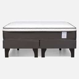 Cama Europea New Style 4 Plus 2 Plazas X 2.00Mt BASE DIVIDIDA