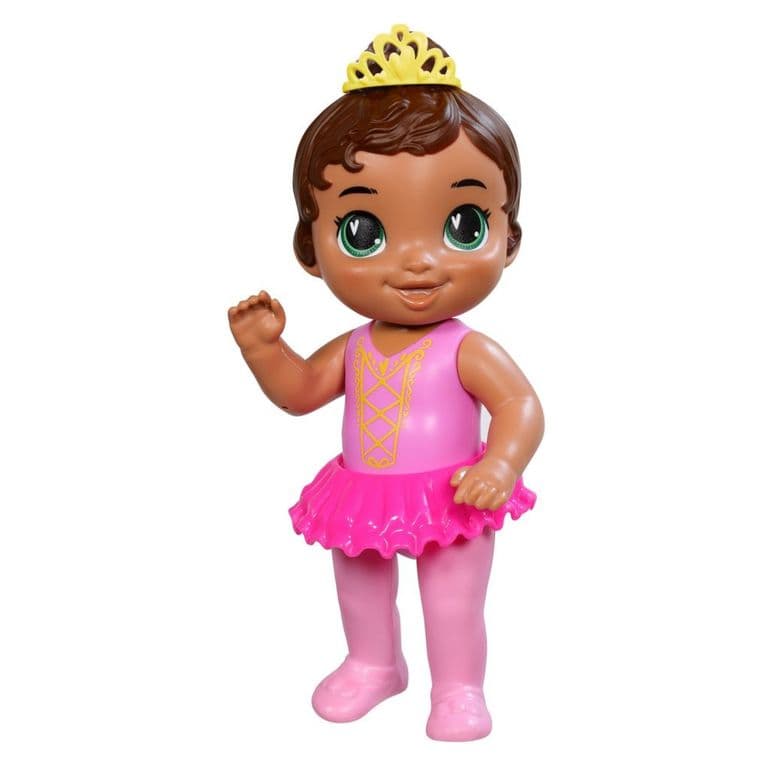 Muneca Princesa Bailarina Cabello Castano