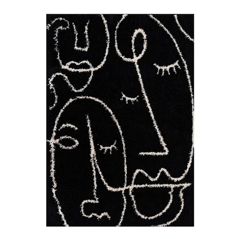Alfombra Shaggy 150X200 Cm