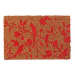 Limpiapies Tapete Fibras de Coco 40X60 Cm Exterior e Interior Decoracion Birds
