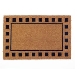 Limpiapies Tapete Fibras de Coco 40X60 Cm Exterior e Interior Decoracion Squares