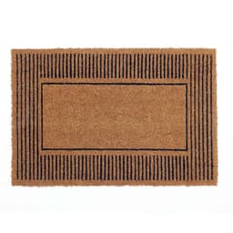Limpiapies Tapete Fibras de Coco 40X60 Cm Exterior e Interior Decoracion Stripes