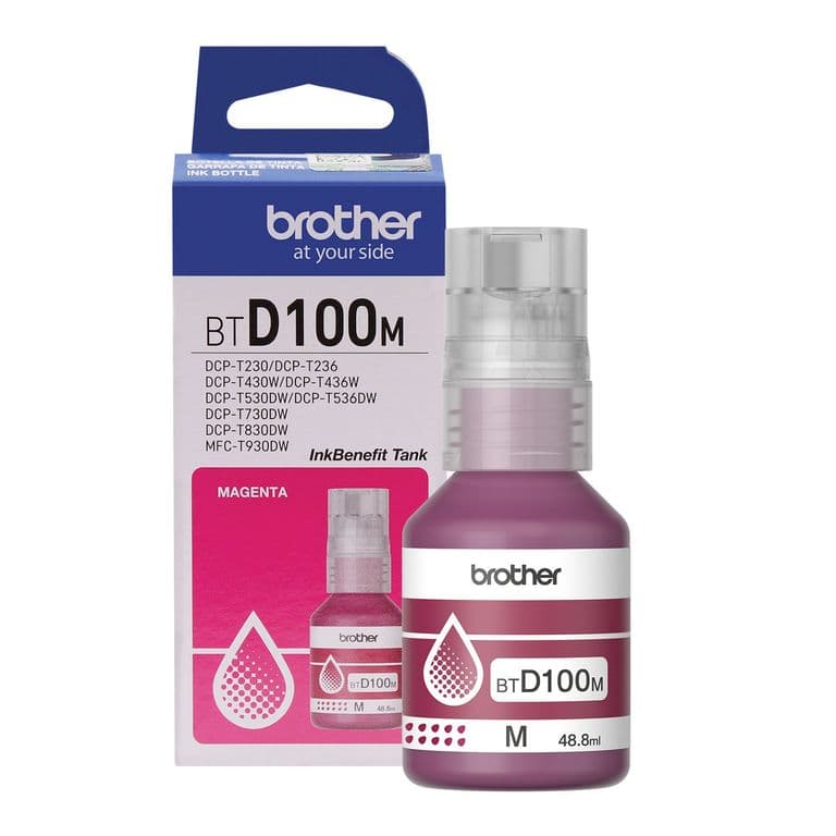 Botella Tinta BTD100M Magenta