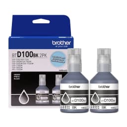 Pack 2 Botellas Tintas BTD100BK2PK