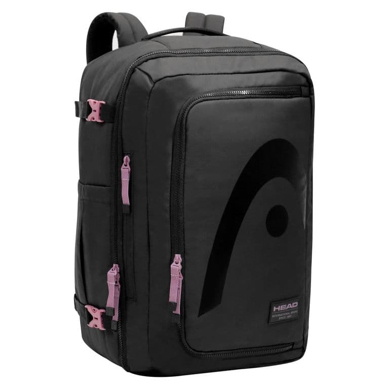 Mochila De Viaje Around Reverse Negro Malva