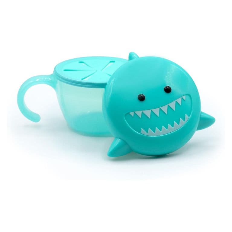 Contenedor De Snacks Anti-Derrame - Tiburon