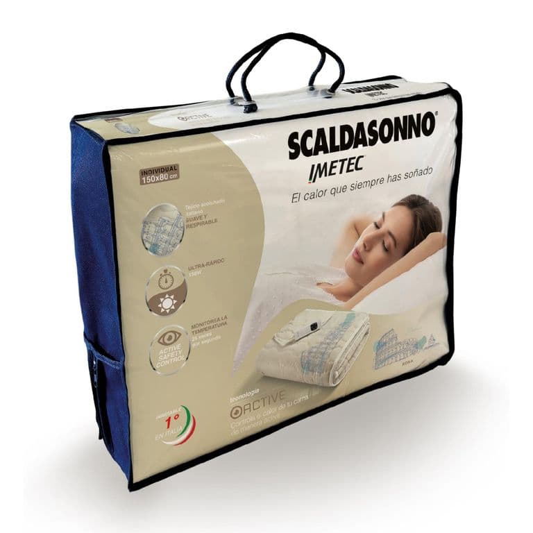 Calienta Cama Individual 1 Plaza City Rome