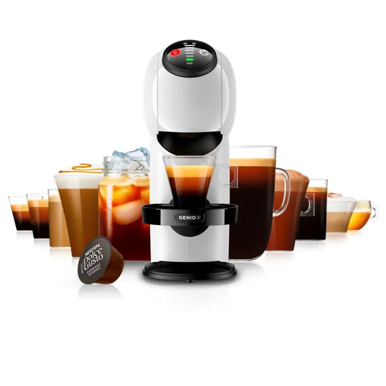 Cafetera con Capsula Dolce Gusto Genio S Blanca