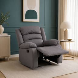 Berger Reclinable Praga Tela Gris