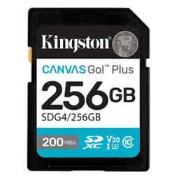 Tarjeta de Memoria SD 256 GB Kings Canv Go Plus
