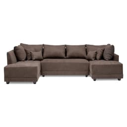 Sofa Seccional Doble Chaise Chocolate