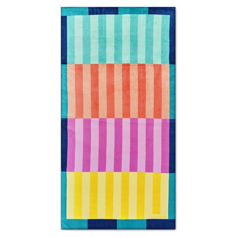 Toalla De Playa 360 Gr Velour Okavia 100X180 Cm