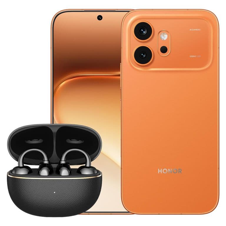 Celular 600 8 512GB + Earbuds Naranjo