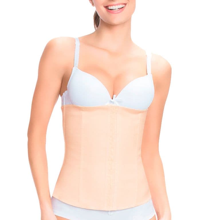 Faja Corset Control Medio Mujer Beige S