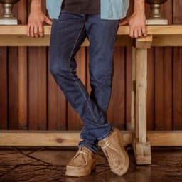 Navajo Zapato Casual Hombre Cuero Cafe 40.5 CL