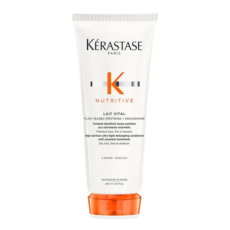 Acondicionador Desenredante Cabello Seco Nutritive Lait Vital 200 ml