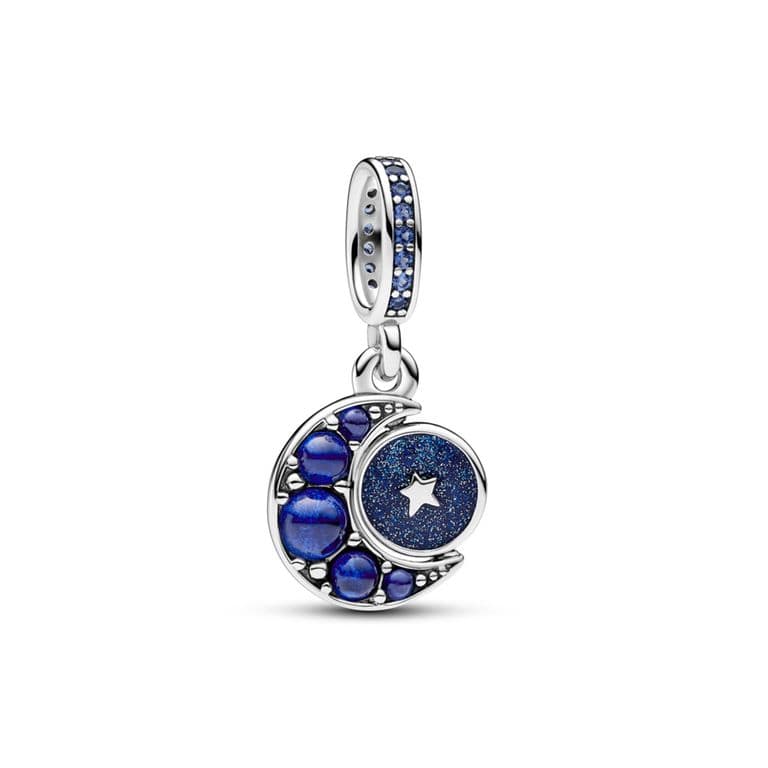 Colgante Giratorio Luna Mujer