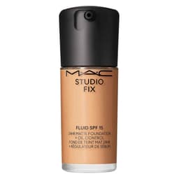 Base de maquillaje MAC Studio Fix Fluid SPF 15 24HR Matte Foundation Cosmetics Nc37