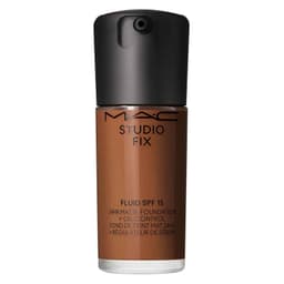 Base de maquillaje MAC Studio Fix Fluid SPF 15 24HR Matte Foundation Cosmetics Nw50