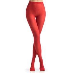 Panty Mujer Opaca Rojo 1 A