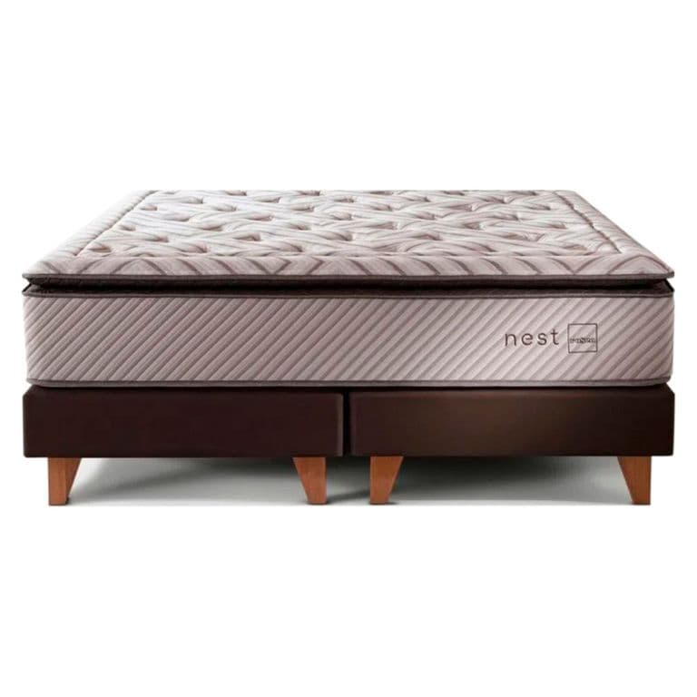 Cama Europea Nest King X 2.00Mt Base Dividida