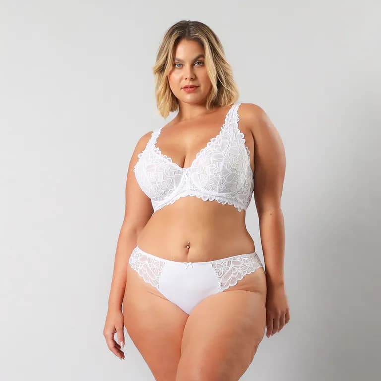 Sosten Encaje Mujer Blanco 40C