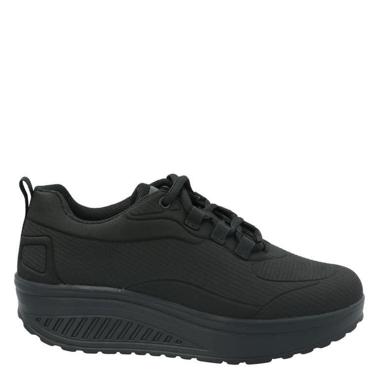 Caty Zapatilla Mujer Negro 39 CL
