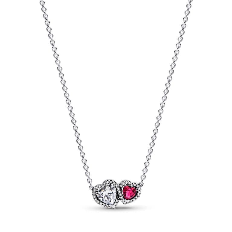 Collar Halo Corazones T45 Mujer