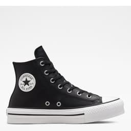 Chuck Taylor All Star Eva Lift Zapatilla Urbana Nina Cuero Negro (36 a 40) 36 CL