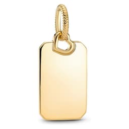 Colgante Etiqueta Rectangular Mujer