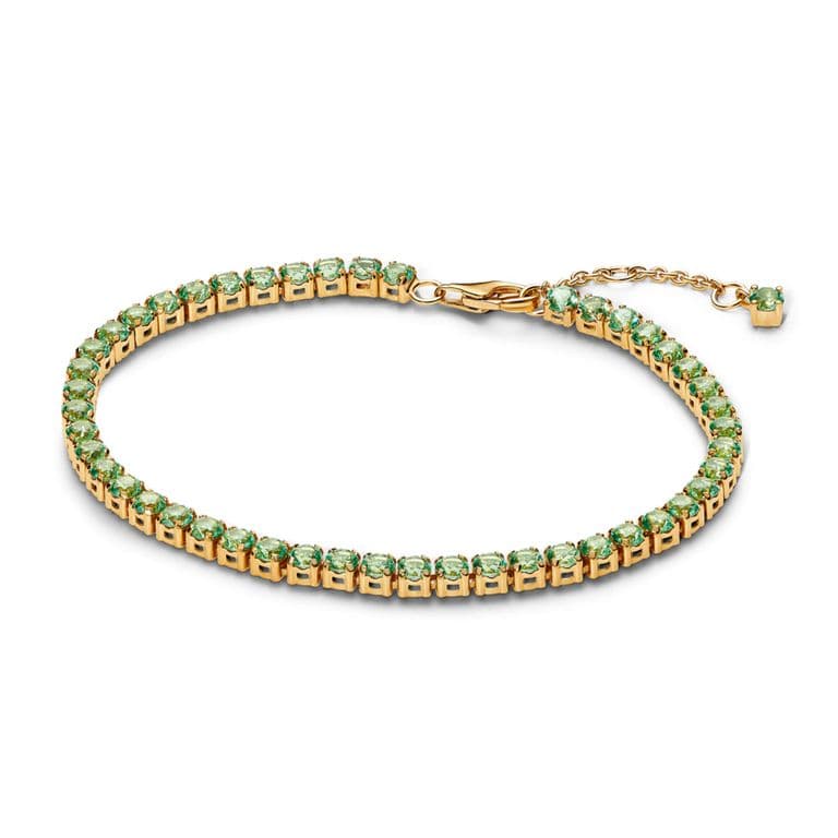 Brazalete Tenis Verde Brillante Mujer VERDE 20
