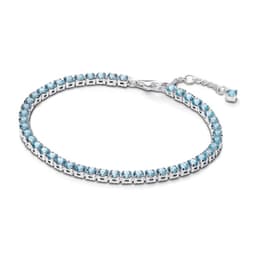Brazalete Tenis Azul Brillante Mujer AZUL 16