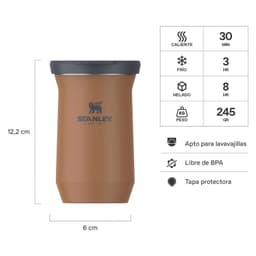 Vaso Termico Mate Slim 200 ml Cafe