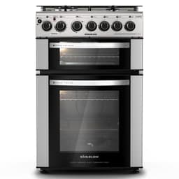 Cocina Hibrida 4 Quemadores Doble Horno Ch-660DHIN