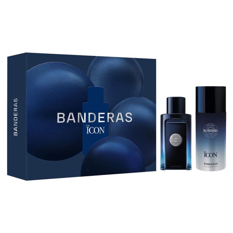 Estuche The Icon EDT 100 ml + 24h Desodorante Spray 150 ml Hombre Bandera