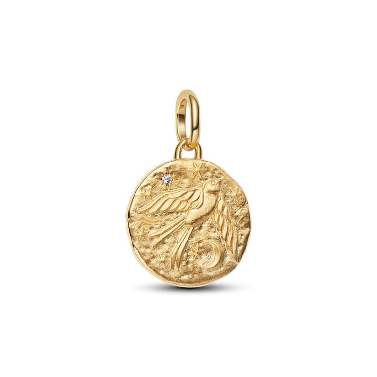Charm Medallon Golondrina Mujer
