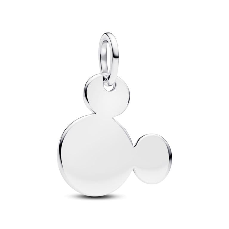 Charm Colgante Grabable Mickey Mouse De Disney Mujer