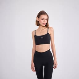 Peto Deportivo Strap Bra Mujer Negro S