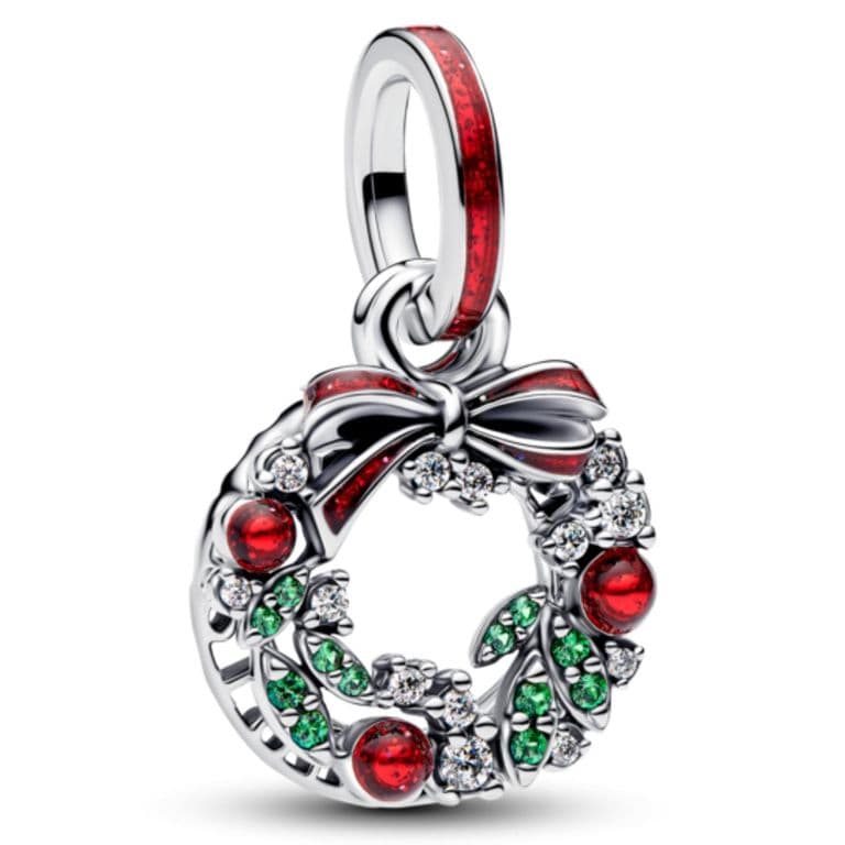 Charm Doble Corona Navidena Mujer